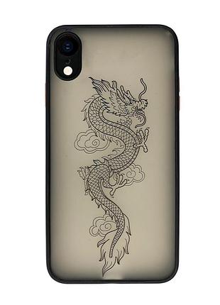 Чохол протиударний для iphone xr (05) dragon дракон