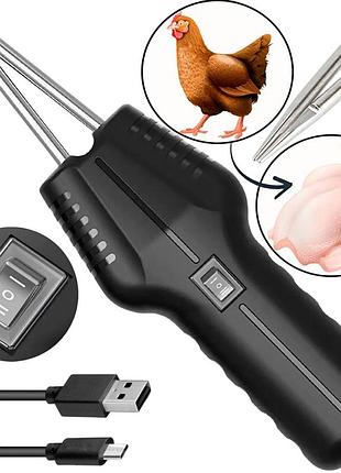 Инструмент для удаления перьев у птицы, от usb, 160вт / электрический выщипатель перьев