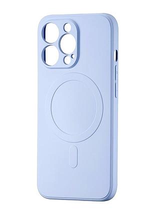 Чехол tpu с magsafe защита камеры для iphone 13 pro лавандовый