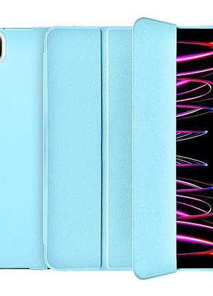 Чехол противоударный для ipad 10.2/10.5 силиконовый защита от падений голубой