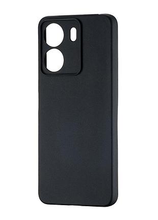 Чехол силиконовый противоударный для redmi 13c 4g/poco c65 черный
