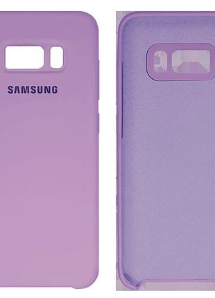 Чохол силіконовий full протиударний premium для samsung s8 (24) blueberry чорничний