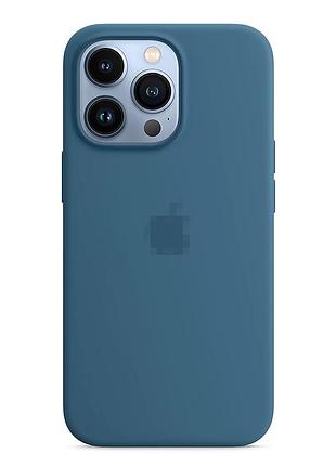 Чехол silicone case magsafe для iphone 13 pro защитный синий для надежной защиты и удобства использования