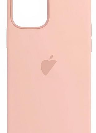 Чехол silicone case для iphone 13 pro max защитный аксессуар с текстурой грейпфрут
