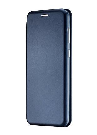 Чохол-книжка полістирол протиударний для samsung a04 темно-синій