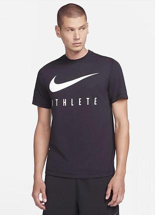 Футболка мужская nike dry tee db athlete black dd8616-010