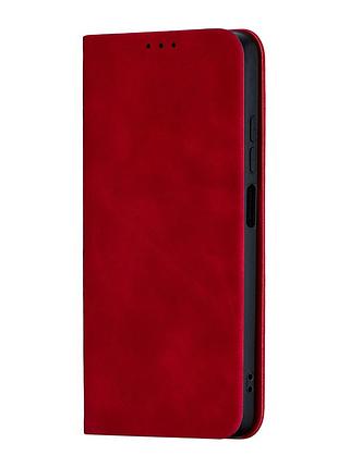 Чехол flip case полистирол противоударный для redmi note 12 s красный