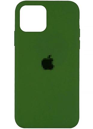 Чохол silicone case для iphone 14 pro захисний аксесуар із яскравим кольором virid