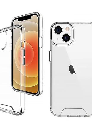 Чехол прозрачный для iphone 15 защитный аксессуар из коллекции space для стильной защиты телефона
