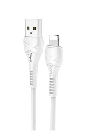 Кабель hoco x37 lightning 2.4a для iphone белый
