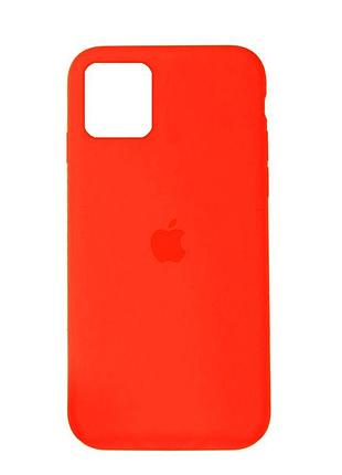 Чехол силиконовый противоударный для iphone 11 pro защитный персиковый