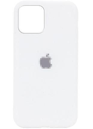 Чохол silicone case для iphone 15 plus білий захисний аксесуар для смартфона проти ударів і подряпин