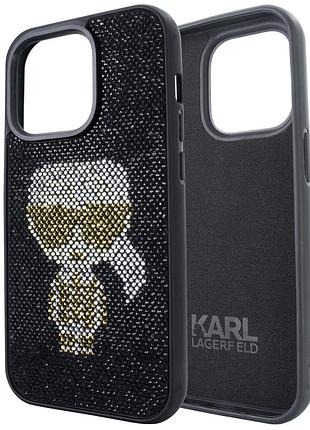 Чехол rock case для iphone 14 pro стильный аксессуар черный серебристый для защиты и дизайна