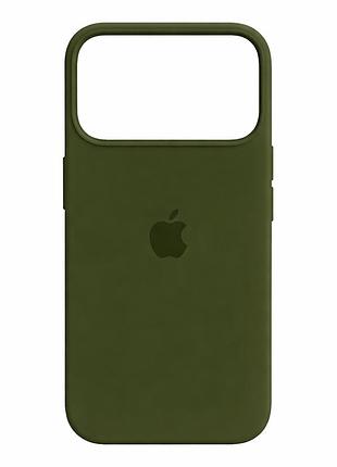 Чехол силиконовый противоударный для iphone 17 pro virid цвет no48