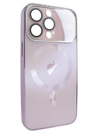 Чохол для iphone 11 pro матовий із захистом камери magsafe стильний легкий для захисту пристрою рожевий