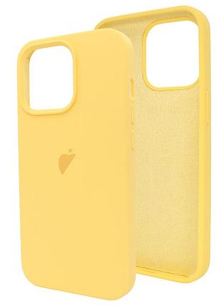 Чехол для iphone 13 pro силиконовый защитный canary yellow для надежной защиты и стиля