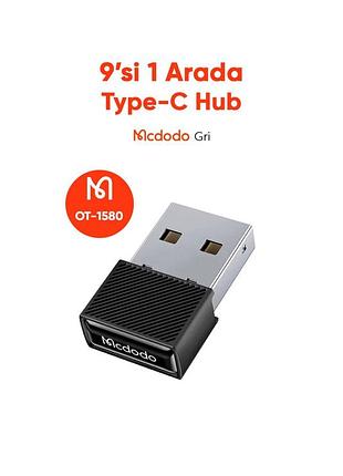 Адаптер bluetooth mcdodo usb black протиударний для під'єднання пристроїв 3