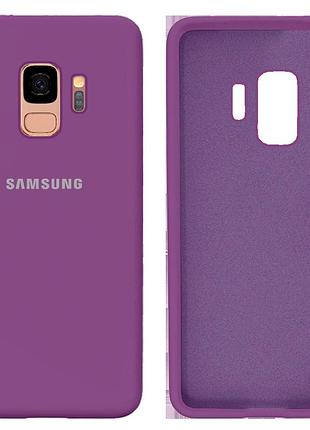 Чохол силіконовий full протиударний premium для samsung s9 (14) purple фіолетовий