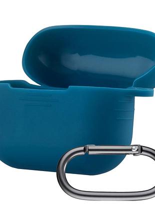 Чехол силиконовый противоударный для airpods pro зеленый 1,2mm pacific green