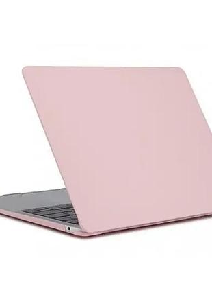 Чехол для macbook pro 13.3 дюйма matt case защитный розовый для моделей 2016-2023 m1 m2 intel