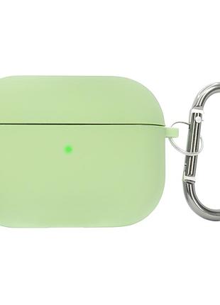 Чехол для airpods 3 с микрофиброй mint стильный аксессуар для защиты наушников от повреждений