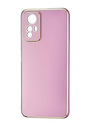 Чехол tpu противоударный для redmi note 12s лавандовый golden line