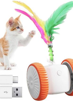Интерактивная игрушка для кошек "мурчик usb" / умная игрушка для кошек / игрушка для котенка