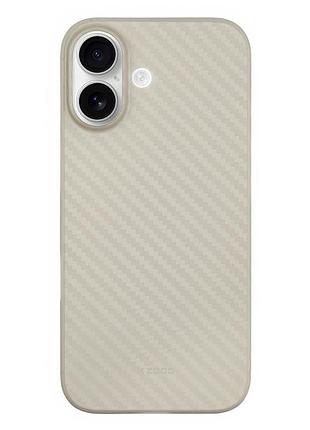 Чехол k-doo air carbon противоударный для iphone 17 titanium gray