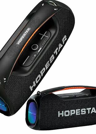 Портативная bluetooth колонка 100 вт usb aux водонепроницаемая hopestar a60 черный 507х188х223 мм
