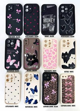Чехол для iphone 7 8 pretty things с рисунком сердца для защиты и стильного оформления телефона 5
