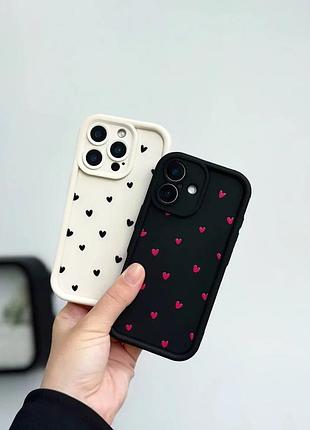 Чехол для iphone 7 8 pretty things с рисунком сердца для защиты и стильного оформления телефона 9
