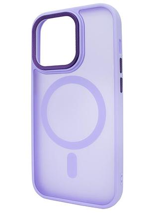 Чехол для iphone 11 nofelet matt case с magsafe фиолетовый для защиты и стильного дизайна