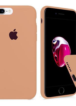 Чохол silicone full case для iphone 8 plus gold золотий