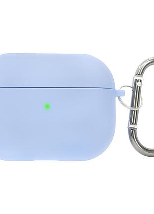 Чехол для airpods pro микрофибра фиолетовый для защиты и хранения наушников