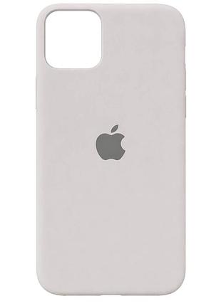 Чехол силиконовый silicone case для iphone 16 противоударный с защитой камеры цвет pebble