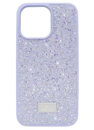 Чехол для iphone 13 pro max swarovski case стильный аксессуар для защиты и украшения телефона