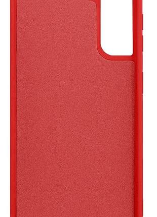 Чехол silicone case camera protective для samsung s23 plus (01) красный red 3