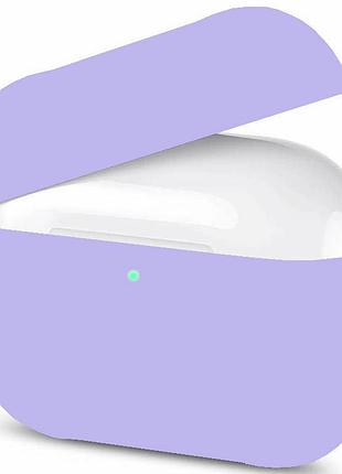 Чехол silicone case slim для airpods pro light (13) лиловый