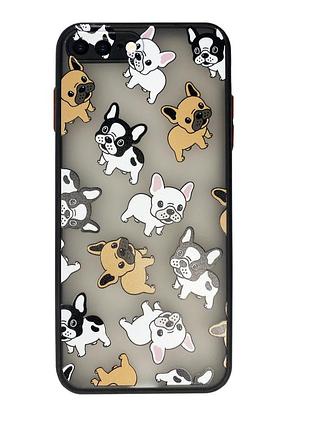 Чехол противоударный для iphone 8 plus (13) dog собака
