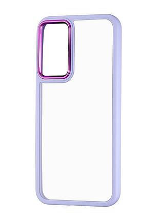 Чехол силикон противоударный для samsung a34 5g lilac purple