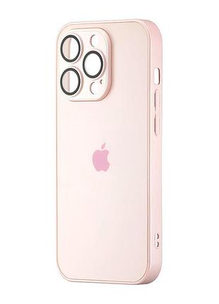Чехол силиконовый с magsafe защита камеры для iphone 14 pro max розовый