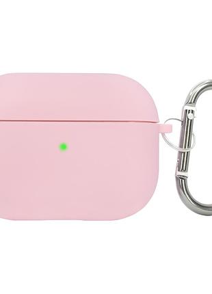 Чехол для airpods 4 из микрофибры розовый для защиты и стиля наушников
