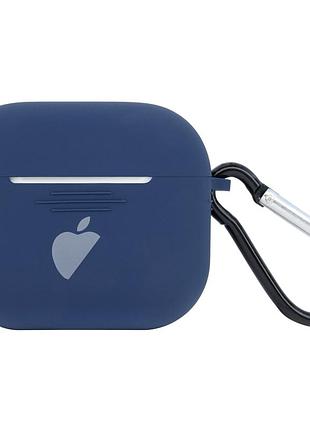 Чехол protective sleeve для airpods pro 2 стильный аксессуар глубокий синий для защиты и хранения