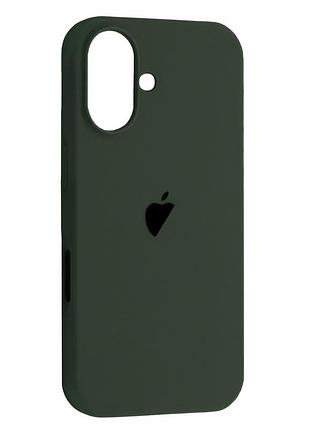 Чохол для iphone 16 силіконовий захисний для надійного захисту та стильного оформлення cyprus green