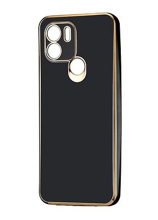 Чехол tpu противоударный для redmi a1 plus/a2 plus/poco c50 черный