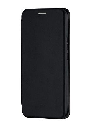Чехол книжка полистирол для 12t pro/12t/redmi k50 ultra противоударный черный