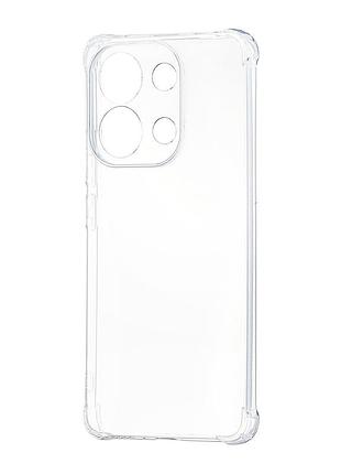 Чохол силіконовий ударостійкий для redmi note 13 4g прозорий захист камери