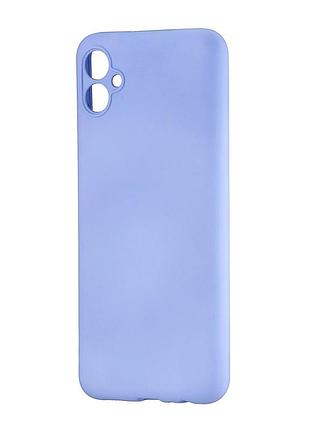 Чехол tpu противоударный защита камеры для samsung a04e/m04/f04 лавандовый