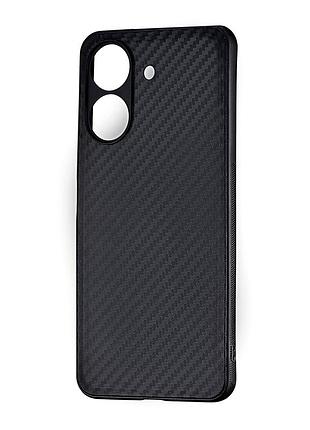 Чехол tpu противоударный для redmi 13c/poco c65 черный