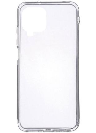 Чехол силиконовый противоударный для samsung m53 прозрачный